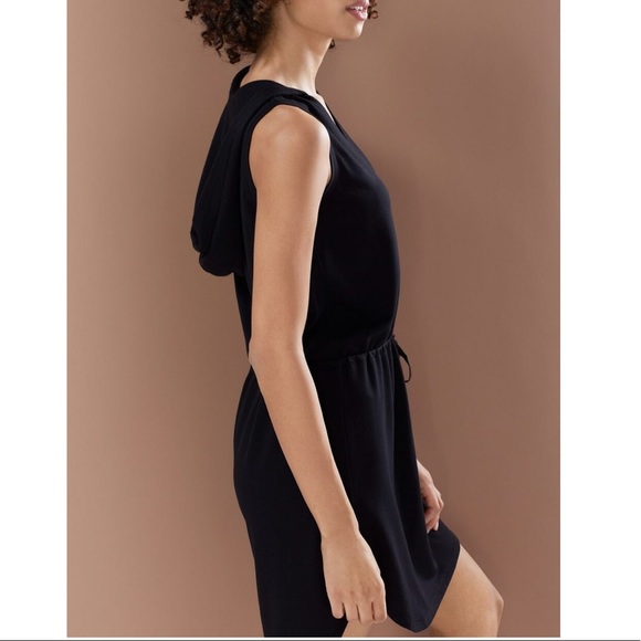 NWT N Natori hooded dress, black. Size S! Perfect - Picture 1 of 9